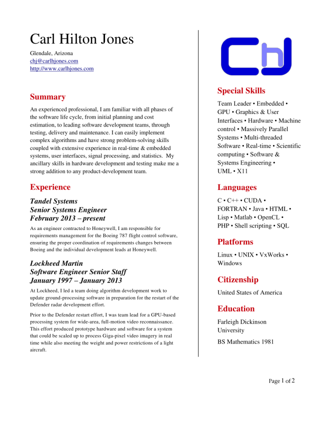 [resume page 1]